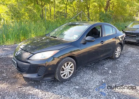 2012 Mazda Mazda3 I Touring z USA, uszkodzony, nr VIN JM1BL1V86C1692851